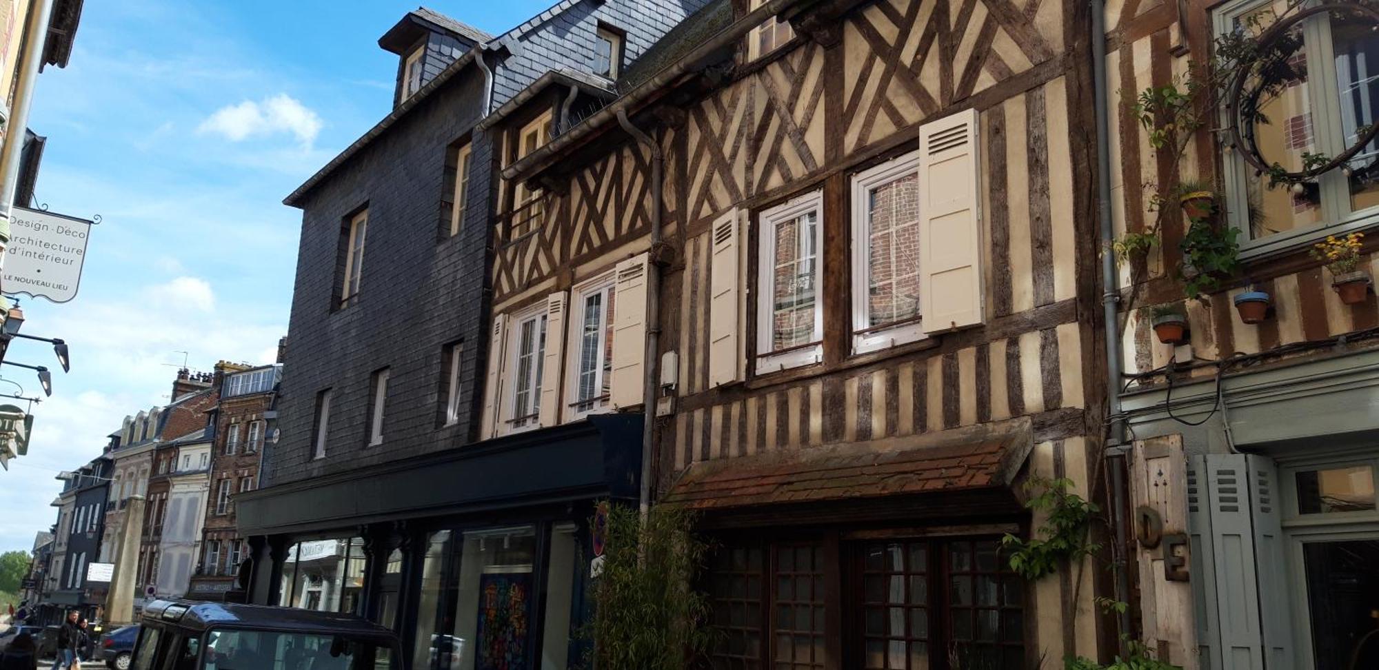 Apartament Le Petit Honfleur Zewnętrze zdjęcie